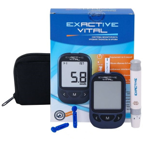 Exactive Vital глюкометр Купить  Exactive Vital глюкометр