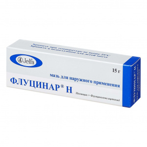 Флуцинар Н мазь 15г Купить  Флуцинар Н мазь 15г