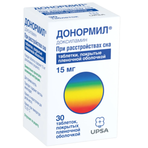 Донормил таб ппо 15мг №30 Купить  Донормил таб ппо 15мг №30