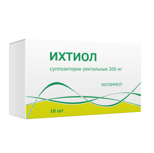 Ихтиол супп рект №10 Купить Ихтиол супп рект №10