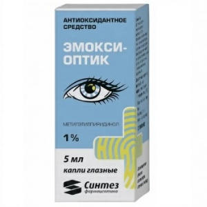 Эмокси-Оптик капли глазн 1% 5мл Купить Эмокси-Оптик капли глазн 1% 5мл