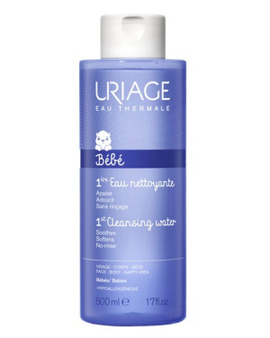 Uriage Bebe500 мл вода первая очищающая Купить Uriage Bebe500 мл вода первая очищающая