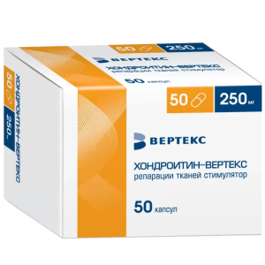 Хондроитин-Вертекс капс 250мг №50 Купить  Хондроитин-Вертекс капс 250мг №50