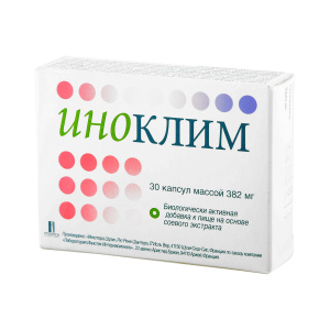 Иноклим капсулы 382мг №30 Купить  Иноклим капсулы 382мг №30