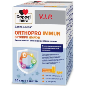 Доппельгерц VIP Ортопро Иммун 30 шт пакет-саше Купить Доппельгерц VIP Ортопро Иммун 30 шт пакет-саше