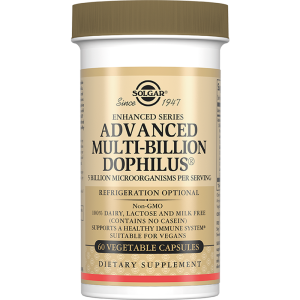Solgar Мультидофилус Плюс капс №60 Купить Solgar Мультидофилус Плюс капс №60