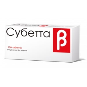Субетта таб д/рассас №100 Купить Субетта таб д/рассас №100