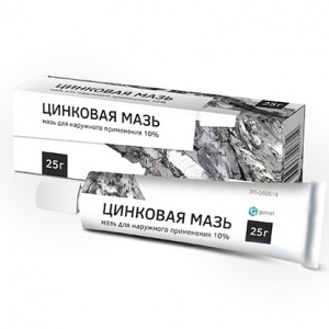 Цинковая мазь 10% 25г Купить  Цинковая мазь 10% 25г