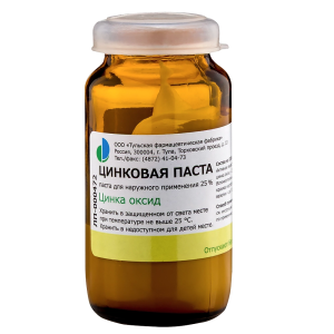 Цинковая паста 25г Купить  Цинковая паста 25г