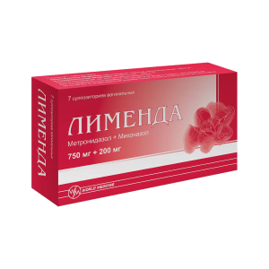 Лименда супп ваг 750мг+200мг №7 Купить Лименда супп ваг 750мг+200мг №7
