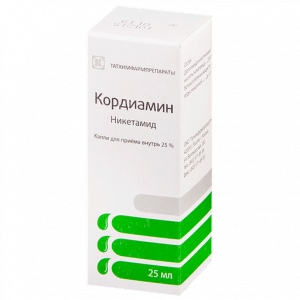 Кордиамин капли 25% 25мл Купить  Кордиамин капли 25% 25мл