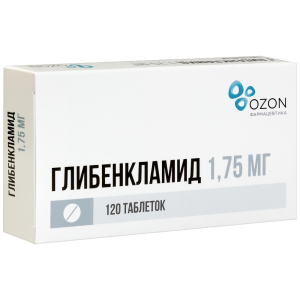 Глибенкламид таблетки 1,75мг №120 Купить Глибенкламид таблетки 1,75мг №120