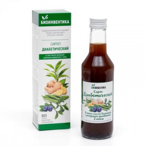 Биоинвентика Диабетический сироп 250мл Купить Биоинвентика Диабетический сироп 250мл