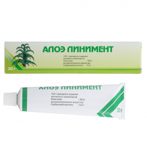 Алоэ линимент 30г Купить  Алоэ линимент 30г