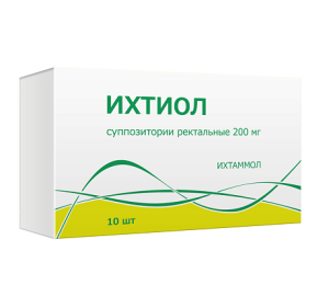 Ихтиол супп рект №10 Купить  Ихтиол супп рект №10