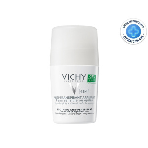 Vichy дезодорант шариковый 48 ч для чувствительной кожи, 50мл Купить Vichy дезодорант шариковый 48 ч для чувствительной кожи, 50мл