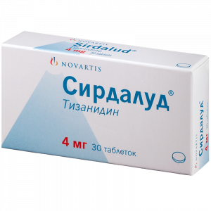 Сирдалуд таблетки 4мг №30 Купить  Сирдалуд таблетки 4мг №30