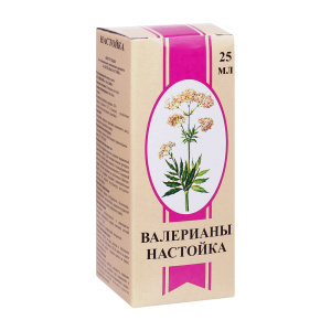 Валериана  настойка 25мл Купить  Валериана  настойка 25мл