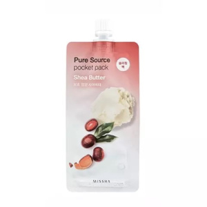 Missha Pure Source Pocket Pack 10 мл маска для лица ночная с маслом ши Купить Missha Pure Source Pocket Pack 10 мл маска для лица ночная с маслом ши