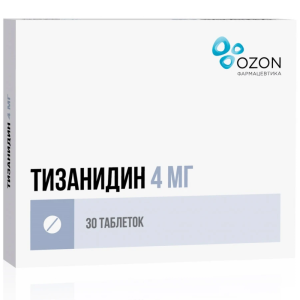 Тизанидин таблетки 4мг №30 Купить  Тизанидин таблетки 4мг №30