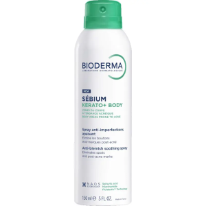 Bioderma Sebium Керато+ 150 мл спрей для тела против несовершенств Купить Bioderma Sebium Керато+ 150 мл спрей для тела против несовершенств