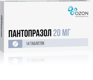 Пантопразол таб по кишечнораств 20мг №14 Купить Пантопразол таб по кишечнораств 20мг №14