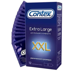 Contex Extra Large презервативы увеличенного размера 12 шт. Купить Contex Extra Large презервативы увеличенного размера 12 шт.