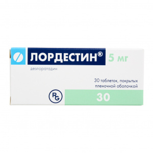 Лордестин таблетки ппо 5мг №30 Купить Лордестин таблетки ппо 5мг №30