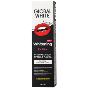 Global White з/паста 100мл экстра вайтнинг отбеливающ Купить Global White з/паста 100мл экстра вайтнинг отбеливающ