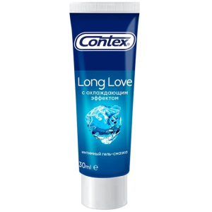 Contex Long Love гель-смазка/лубрикант 30мл с охлажд эффектом Купить Contex Long Love гель-смазка/лубрикант 30мл с охлажд эффектом