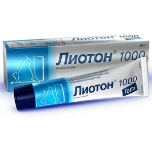 Лиотон 1000 гель для наружного применения 30г Купить  Лиотон 1000 гель для наружного применения 30г