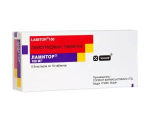 Ламитор таб 100мг №50 Купить  Ламитор таб 100мг №50