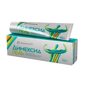 Димексид гель 25% туб 30г Купить Димексид гель 25% туб 30г