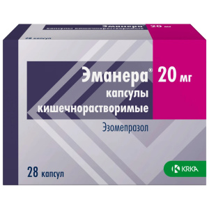 Эманера капсулы 20мг №28 Купить  Эманера капсулы 20мг №28