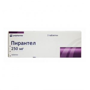 Пирантел таблетки 250мг №3 (Польфарма) Купить Пирантел таблетки 250мг №3 (Польфарма)