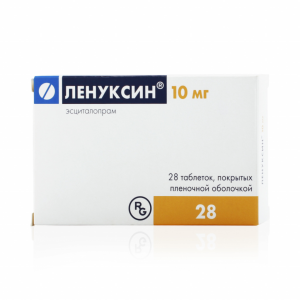 Ленуксин 10 мг 28 шт таблетки покрытые пленочной оболочкой Купить Ленуксин 10 мг 28 шт таблетки покрытые пленочной оболочкой