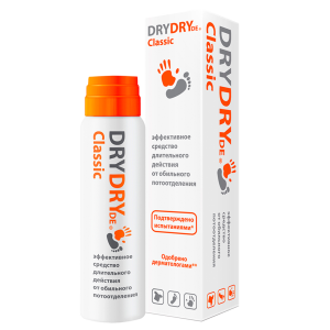 Dry Dry De Classic 35 мл средство от обильного потовыделения флакон Купить Dry Dry De Classic 35 мл средство от обильного потовыделения флакон