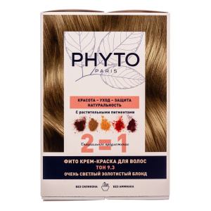Phyto color №9.3 (очень светлый золотистый блонд) краска для волос Купить Phyto color №9.3 (очень светлый золотистый блонд) краска для волос