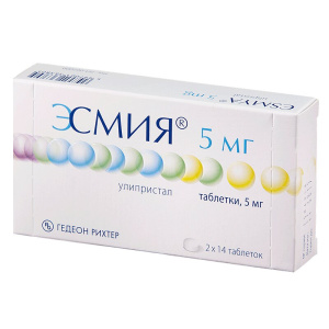Эсмия таблетки 5мг №28 Купить Эсмия таблетки 5мг №28