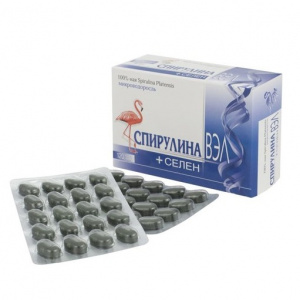 Спирулина ВЭЛ+ селен, тбл 500мг №120 Купить Спирулина ВЭЛ+ селен, тбл 500мг №120