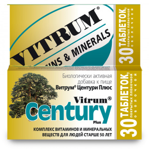Витрум Центури Плюс таб по №30 Купить  Витрум Центури Плюс таб по №30