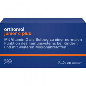 Orthomol Junior C plus таб жев №30 Купить  Orthomol Junior C plus таб жев №30