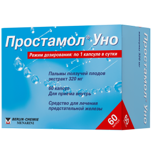 Простамол Уно капсулы 320мг №60 Купить  Простамол Уно капсулы 320мг №60