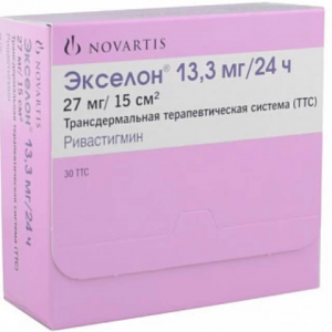 Экселон ттс 13,3мг/24ч пак №30 Купить  Экселон ттс 13,3мг/24ч пак №30