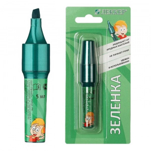 Бриллиантовый Зеленый-Леккер маркер 1% 5мл Купить  Бриллиантовый Зеленый-Леккер маркер 1% 5мл