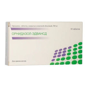 Орнидазол-Эдвансд таб ппо 500мг №10 Купить Орнидазол-Эдвансд таб ппо 500мг №10