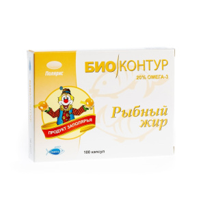 Рыбный Жир-Биоконтур капс №100 Купить  Рыбный Жир-Биоконтур капс №100