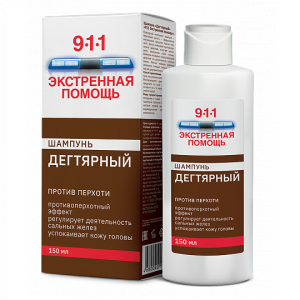 911 Дегтярный шампунь 150мл Mirrolla Купить  911 Дегтярный шампунь 150мл Mirrolla