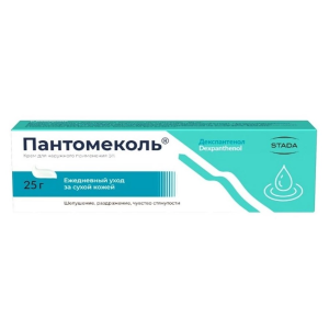 Пантомеколь 5% 25 г крем для наружного применения Купить Пантомеколь 5% 25 г крем для наружного применения