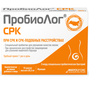Пробиолог СРК 15 шт капсулы Купить Пробиолог СРК 15 шт капсулы